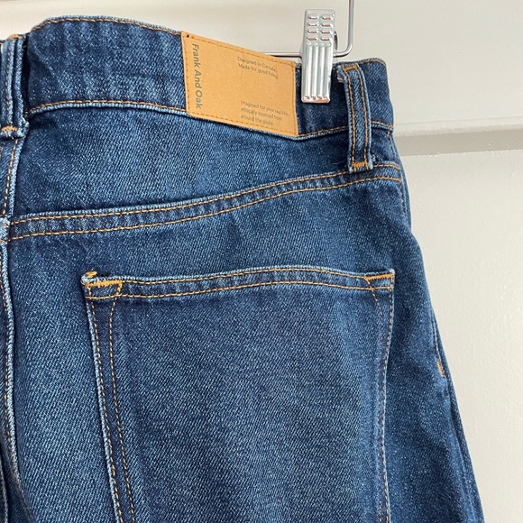 Frank and Oak wide leg crop jeans (size 29) - Picture 5 of 5